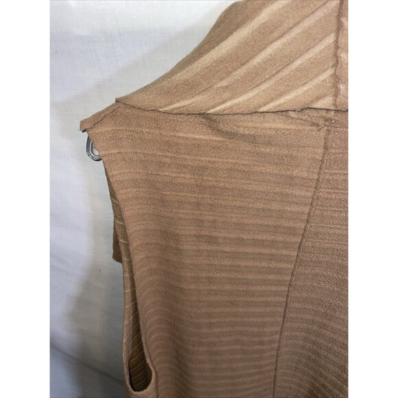 Le Moda Women’s Open Cardigan Size XL Tan Going Out Party Fall - Picture 11 of 12